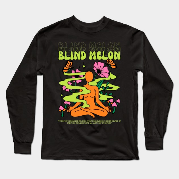 Blind Melon // Yoga Long Sleeve T-Shirt by Mamamiyah